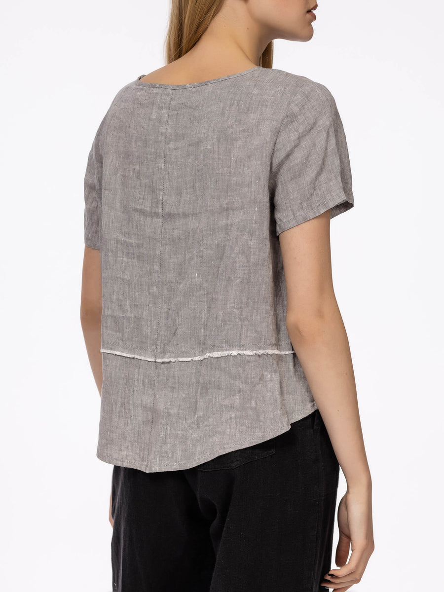 T-shirt gris basique